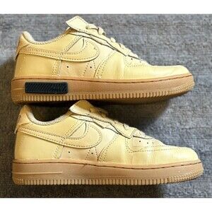 Nike Air Force 1 Fontanka Sesame Trainer Wheat Beige Kids Size 12.5C